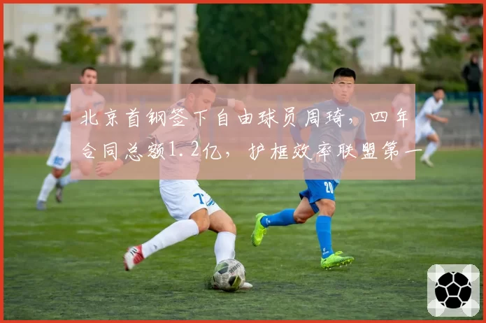 北京首钢签下自由球员周琦,四年合同总额1.2亿,护框效率联盟第一